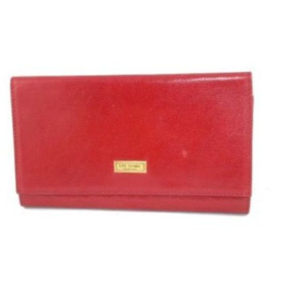 Lee Sands Accessories - Lee Sands Burgundy Water Buffalo Leather Wallet